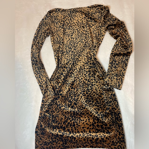 Leopard Print Mini Dress - Picture 6 of 6